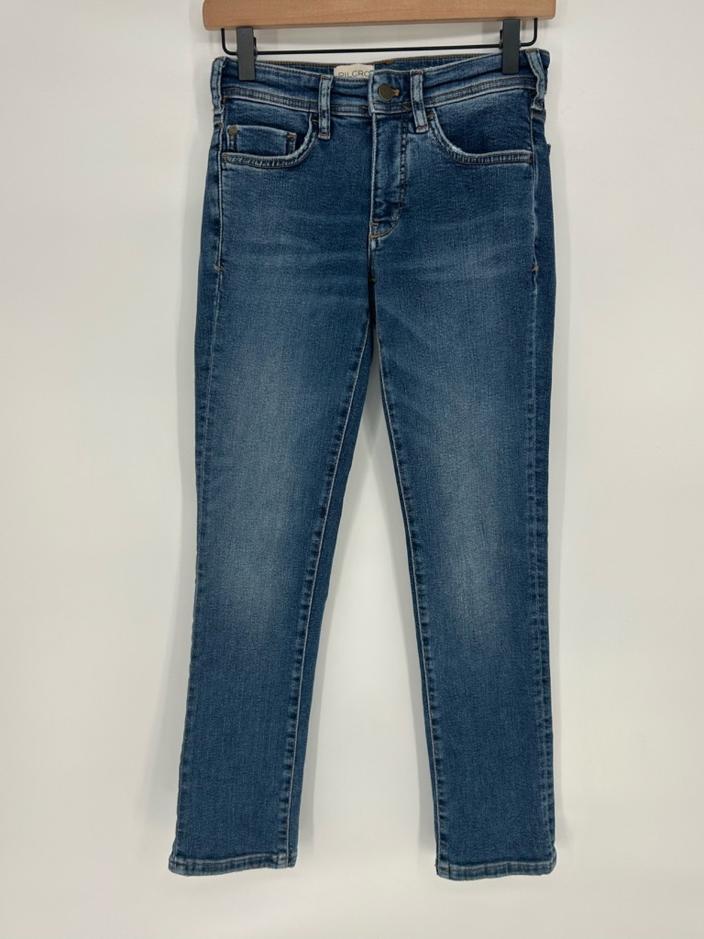 Pilcro Women's Anthropologie Mid Rise Skinny Jeans- Size 24P